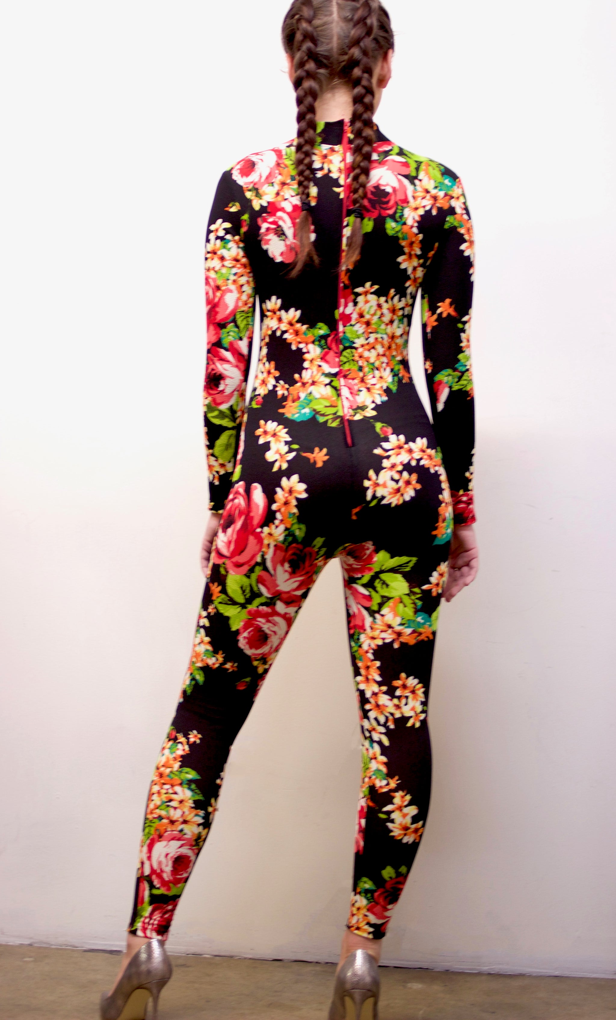 floral catsuit