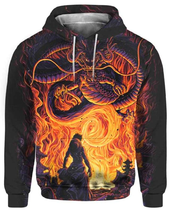 Luffy Vs Kaido The Confrontation Of Destiny One Piece 3d All Over Print Hoodie T Shirt Sweater Tank Secrettees