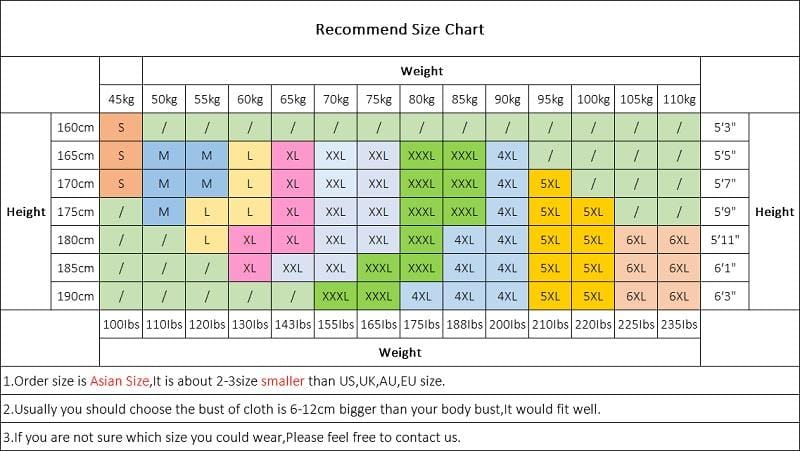 Asian Size Chart To Uk