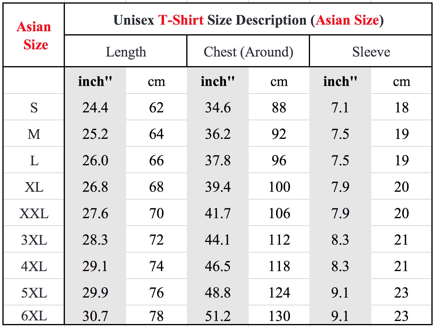 us to euro shirt size