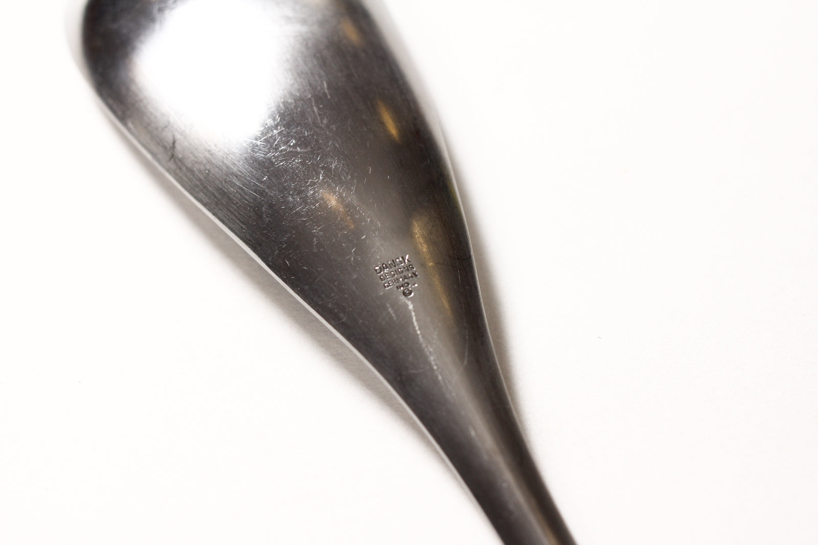 #1863  Vintage Danish Modern / Mid Century Dansk Odin Flatware by Jens Quistgaard   Germany   Table Serving Spoon