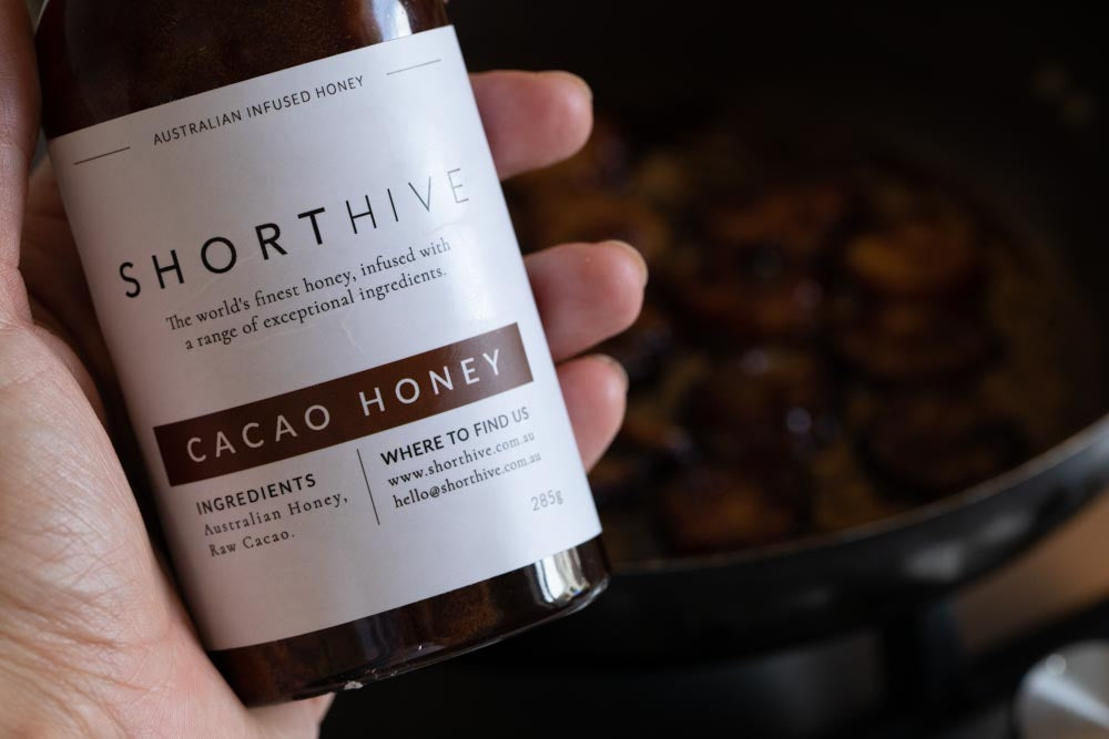 ShortHive Cacao Honey bottle