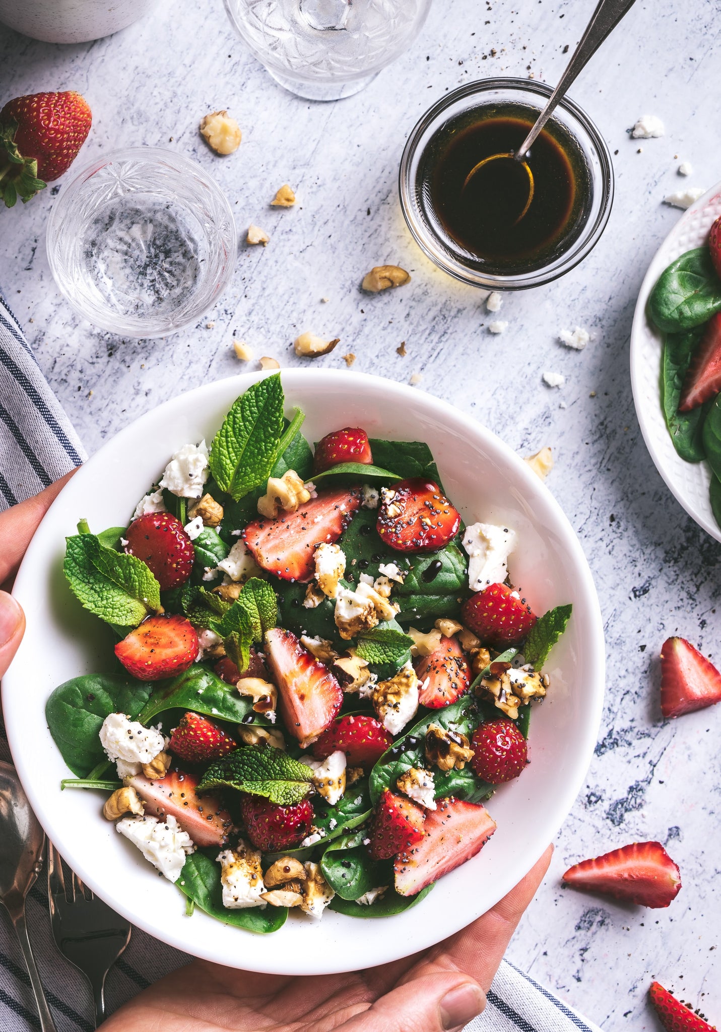 Salted Honey Dressing Salad