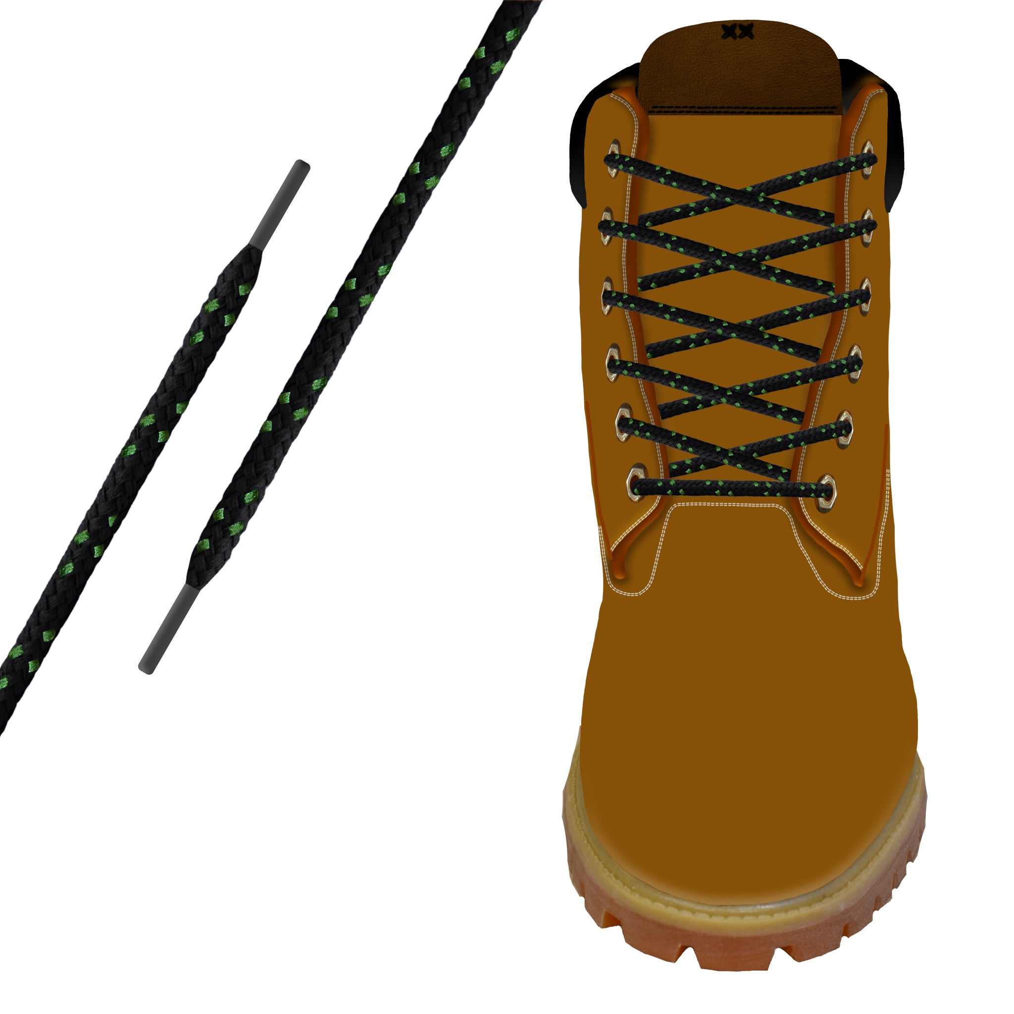 heavy duty work boot laces