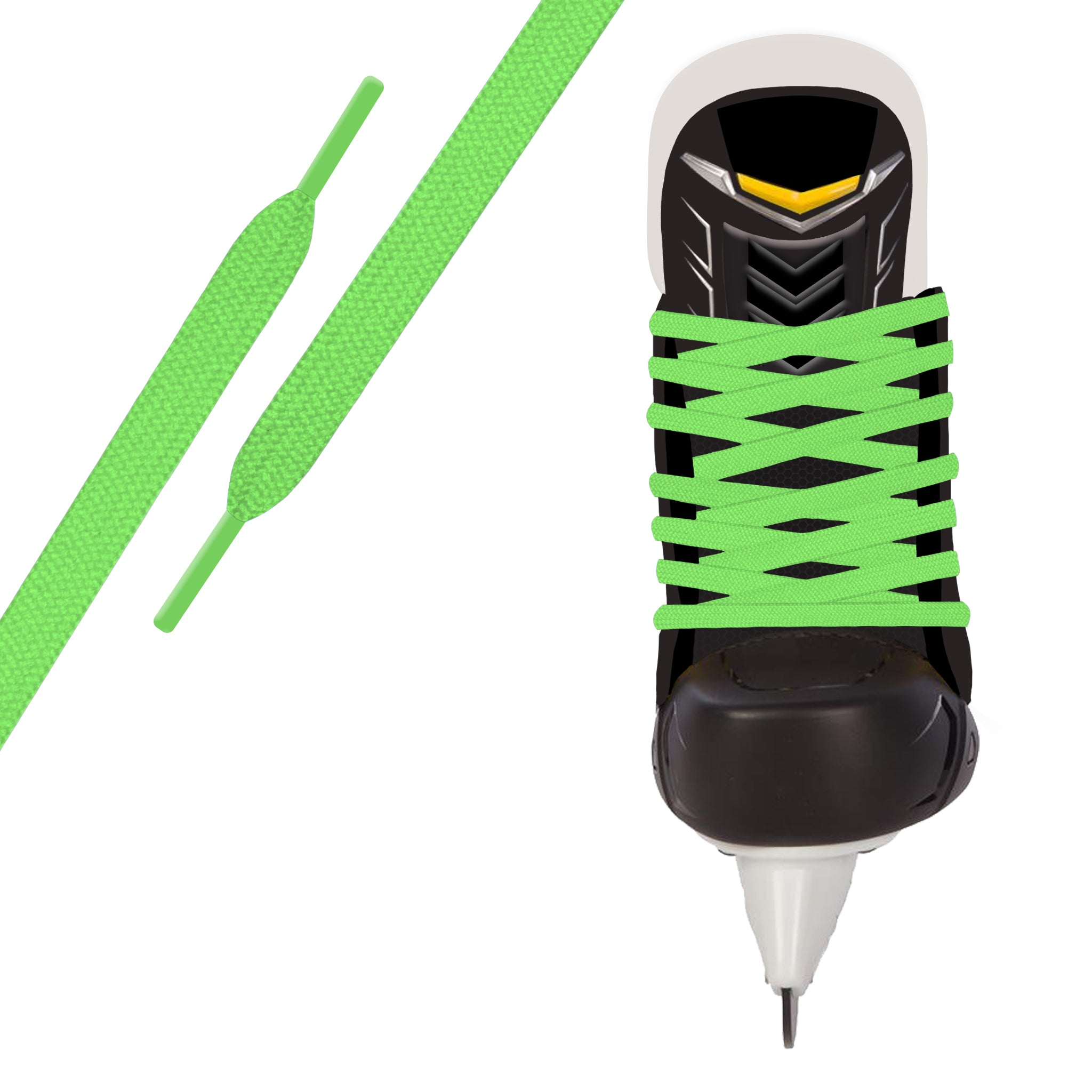 neon green laces