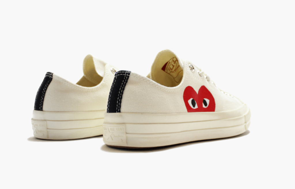 Converse X CDG Chuck Taylor All Star Low Play White Men's