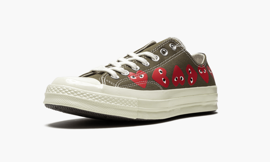 olive cdg converse