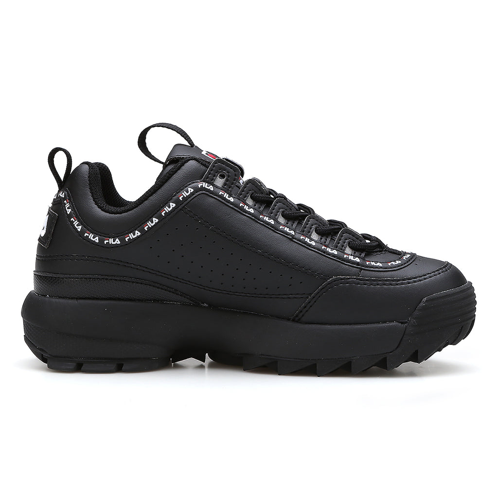 fila disruptor 2 tapey tape black