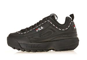 black fila disruptor size 5