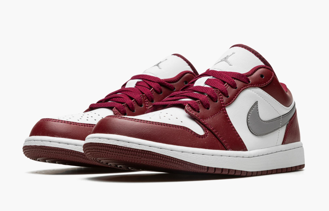 jordan 1 maroon and white