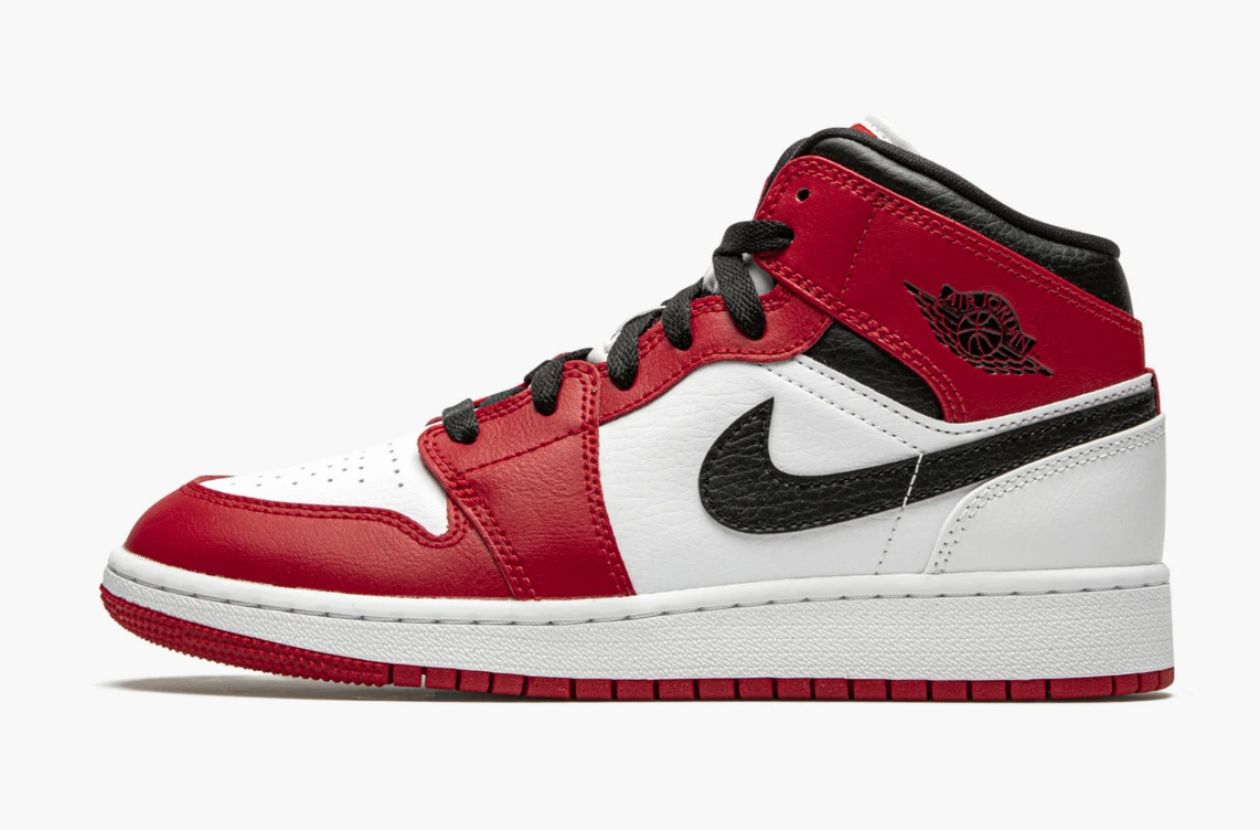 jordan 1 chicago white toe