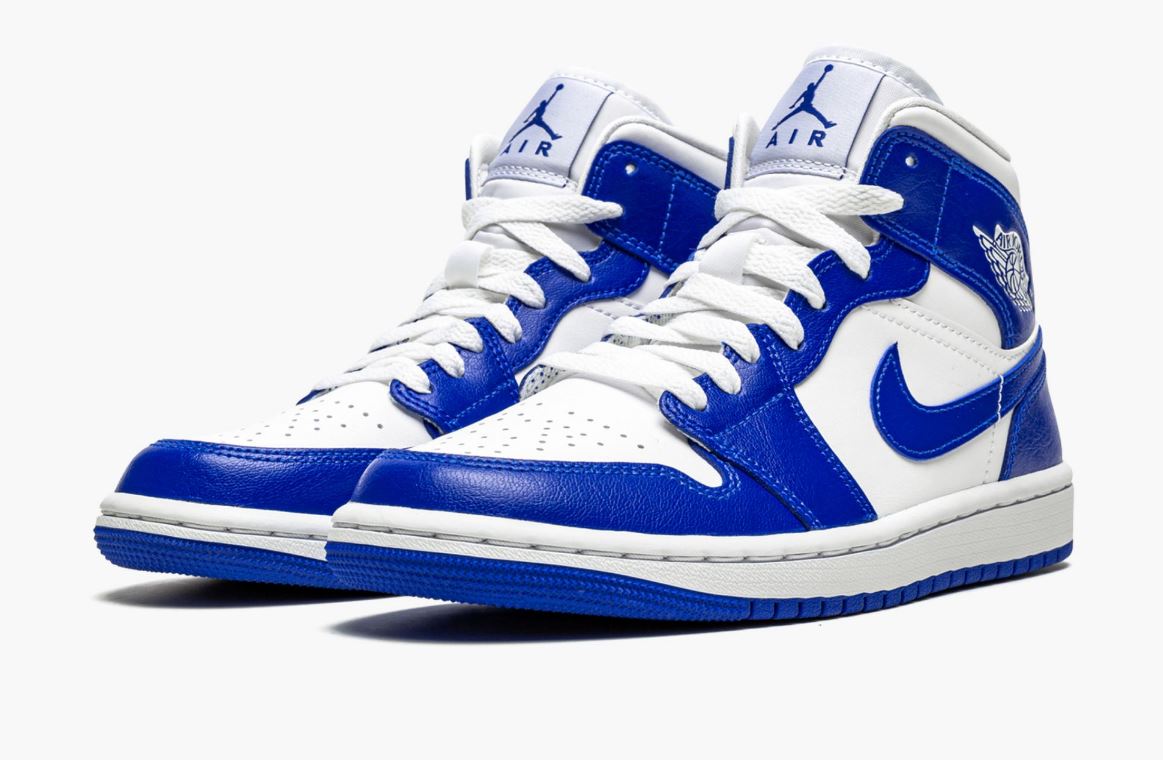 Jordan 1 Mid Kentucky Blue Women's – Pimp Kicks