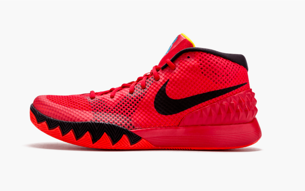 kyrie 1 red white