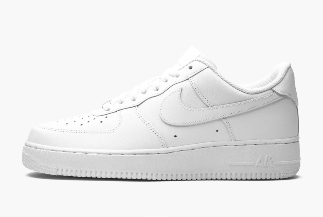 white air force ones for men