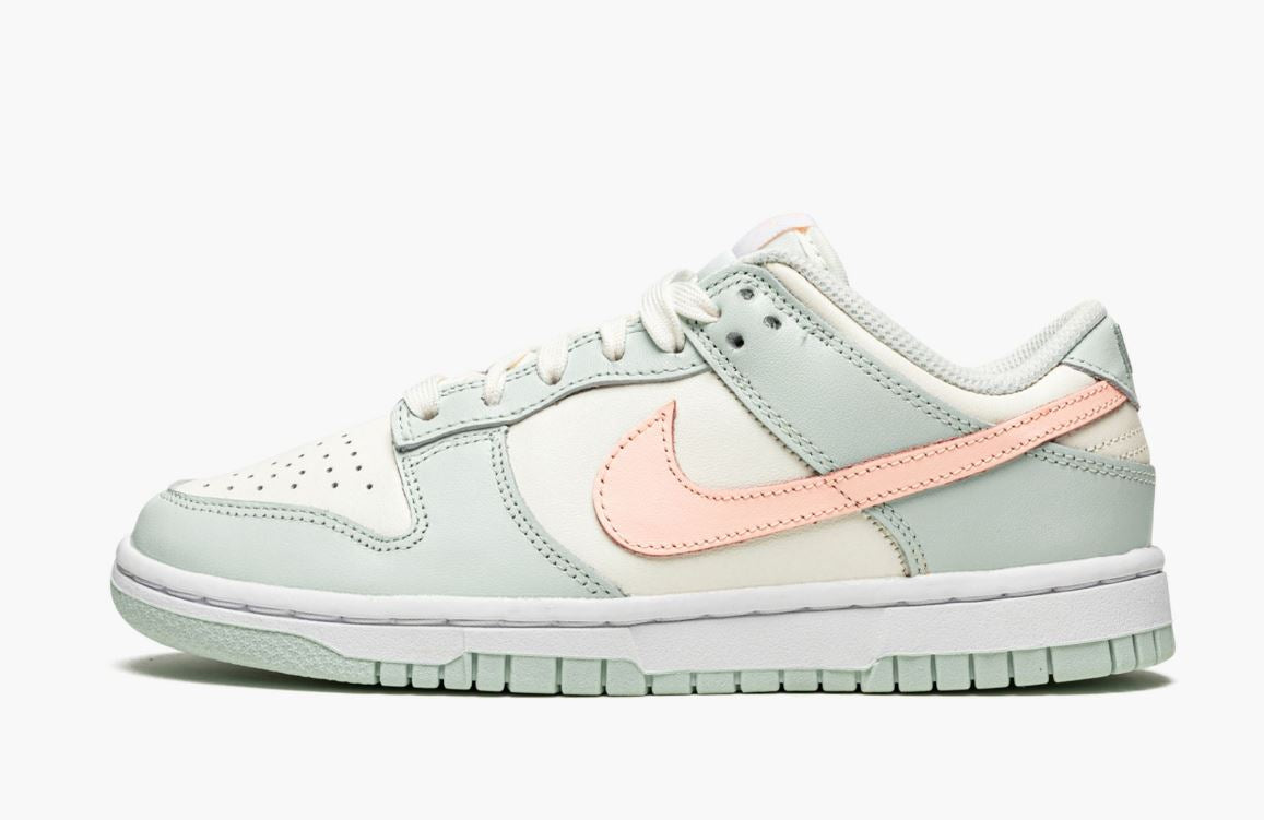 Barely green women's dunk low