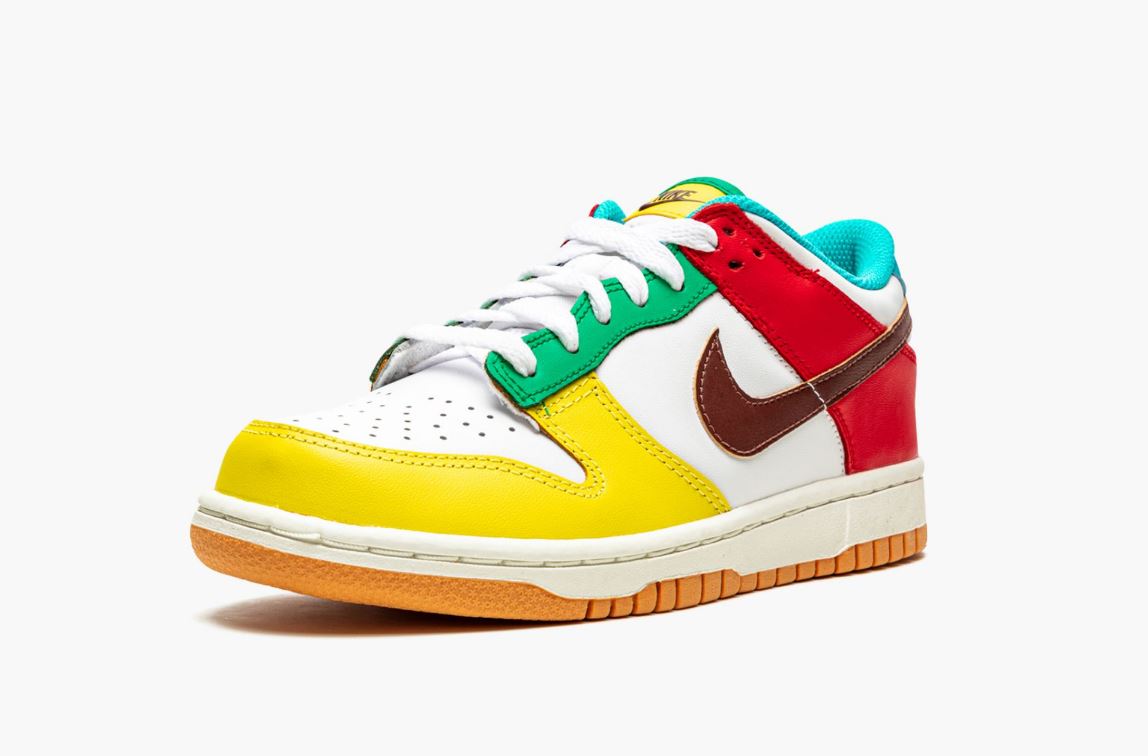 Nike Dunk Low Free 99 White (Gradeschool) – Pimp Kicks