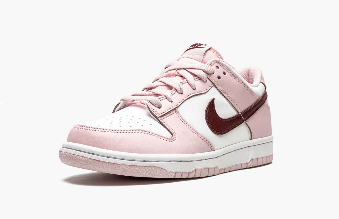 Nike Dunk Low Pink Foam Red White (Gradeschool) – Pimp Kicks