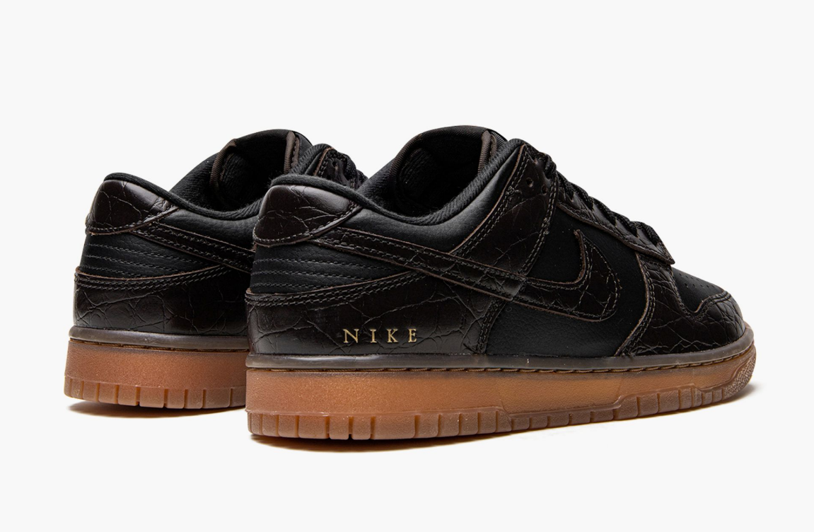 mens nike dunk low velvet brown black stores