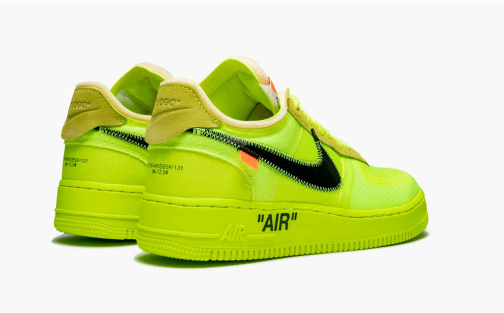 nike air force 1 off white volt