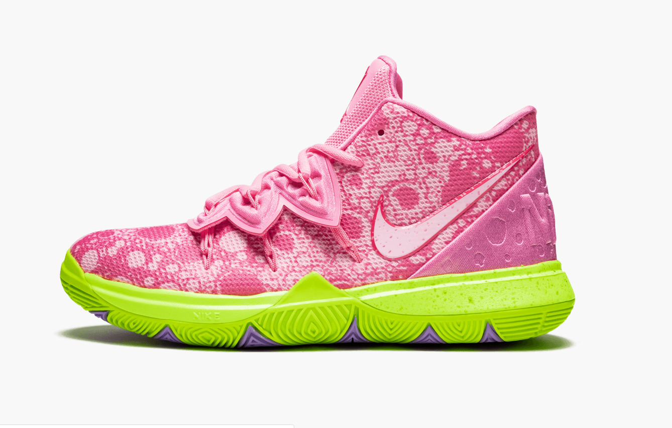 kyrie spongebob shoes grade school