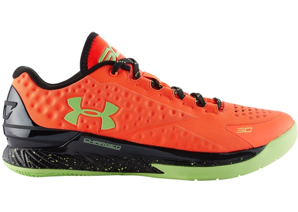 under armour orange sneakers