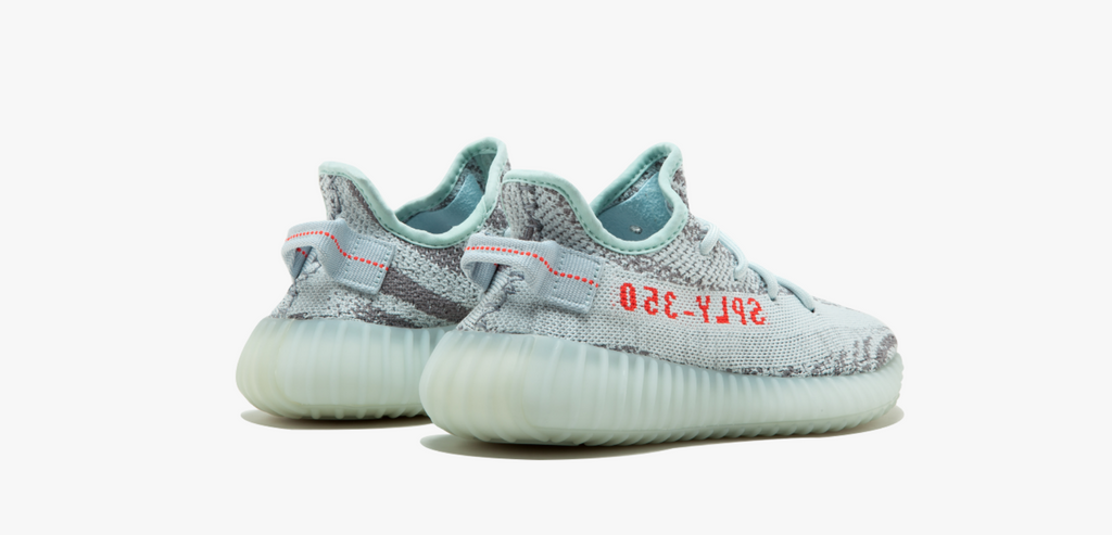 blue tint yeezys