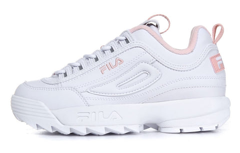 filas white and pink