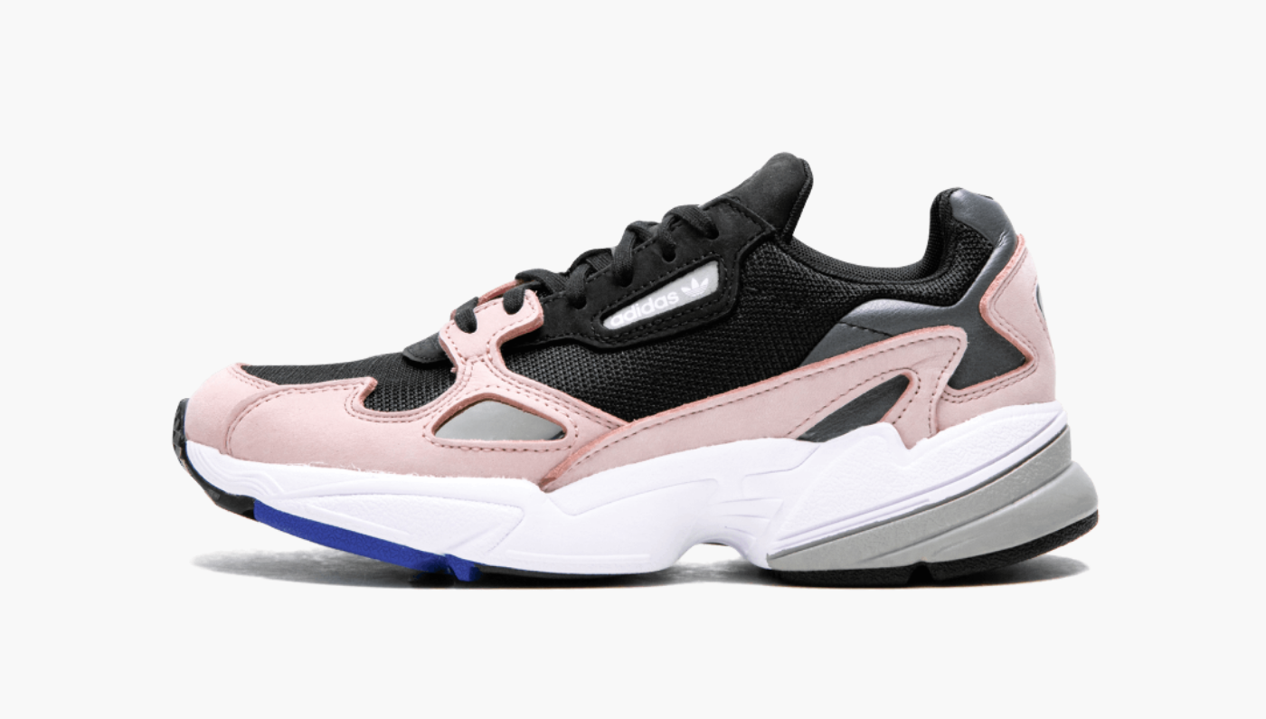 adidas falcon core black pink