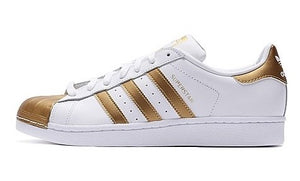 adidas superstar gold metallic