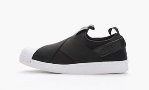 adidas superstar slip on zwart