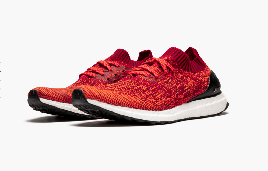 ultra boost uncaged solar red