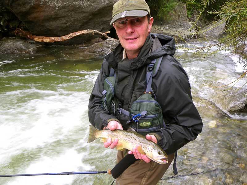 Steve Donohue & a big Driffield Beck grayling