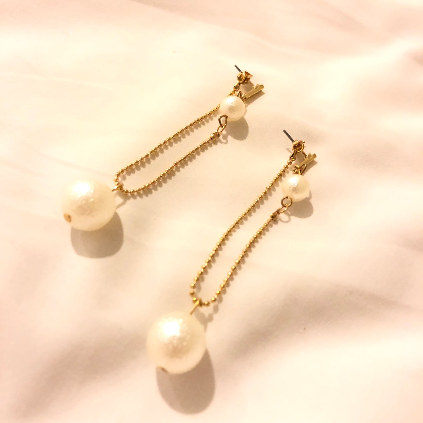 Moldova Pearl Globe Earrings