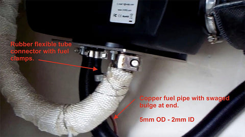 22 Diesel Heater Installation Notes - Warmda Heater