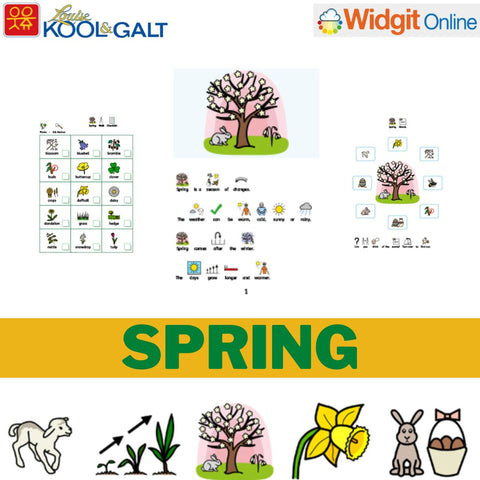 widgit online visual and resources for spring louisekool and galt