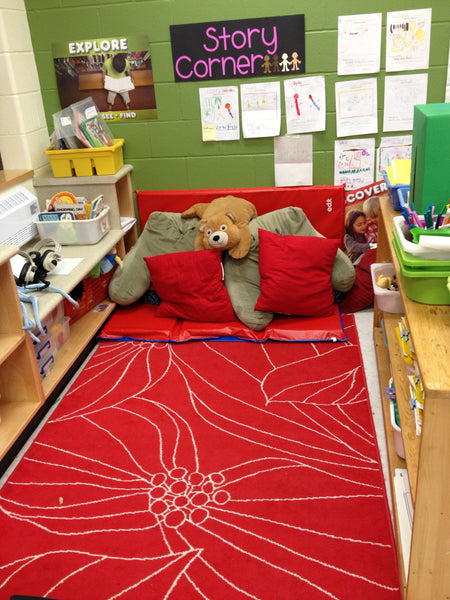 carpet early child care learning centre sleep nap relaxation reading nook