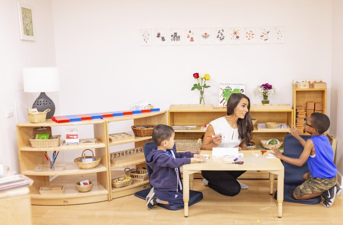 Infant room with a sleeping area plan