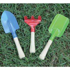 small hand shovel spade rake for sand box set louisekool collection