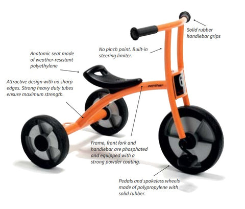 Winther circleline trikes for childcare daycare early years on louisekool canada webstore
