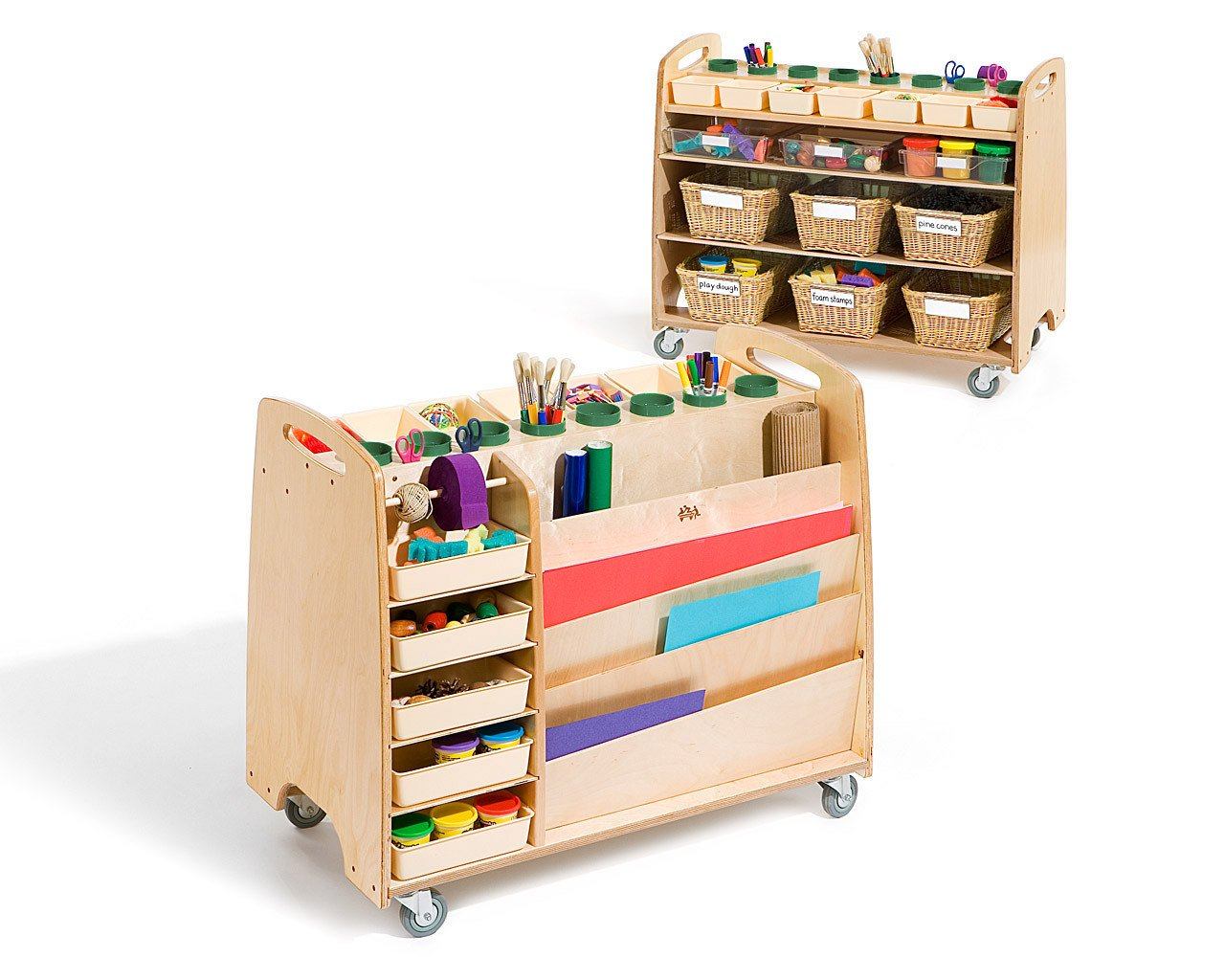 Community Playthings Help Yourself Art Trolley Canada Louise Kool And Galt