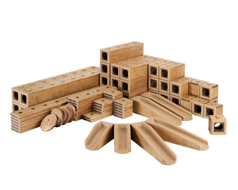 outdoor wooden blocks