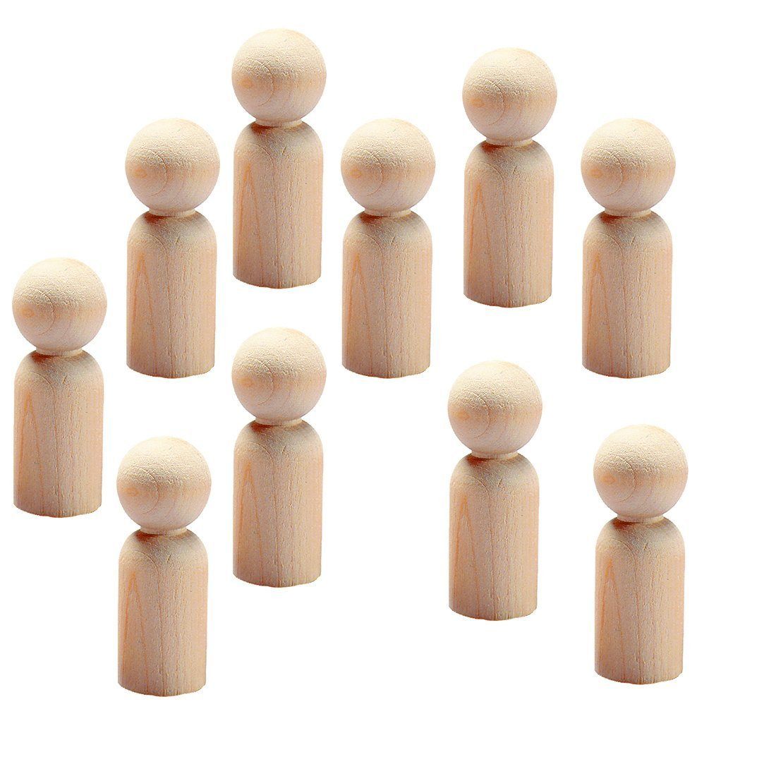 wooden peg people