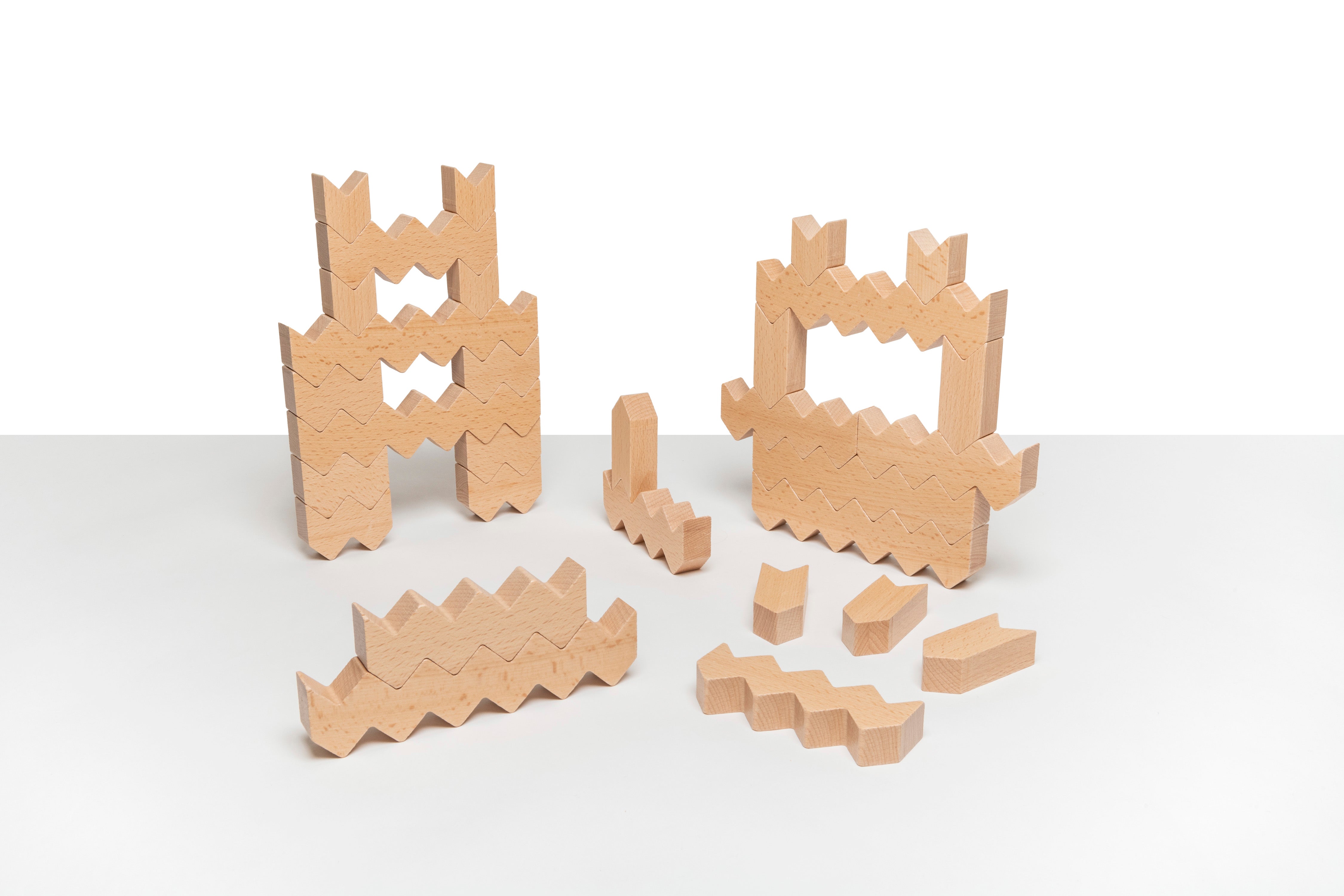 Blockaroo Magnetic Foam Building Blocks Castle Set