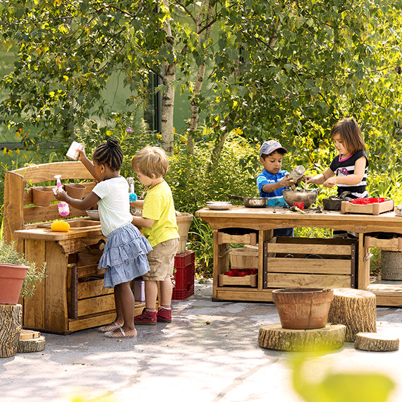 Outdoor classroom furnishings and resources
