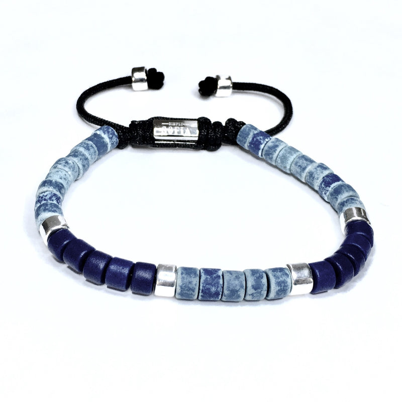 blue shamballa bracelet