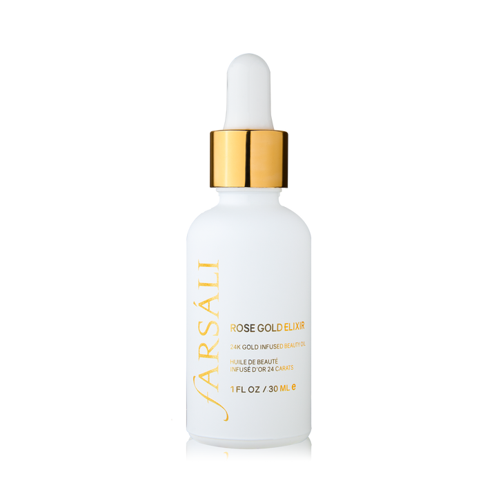 Farsali Rose Gold Elixir product image, simple makeup looks