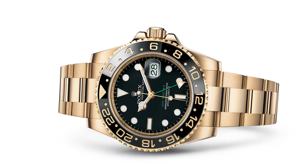 gmt master 2 yellow gold