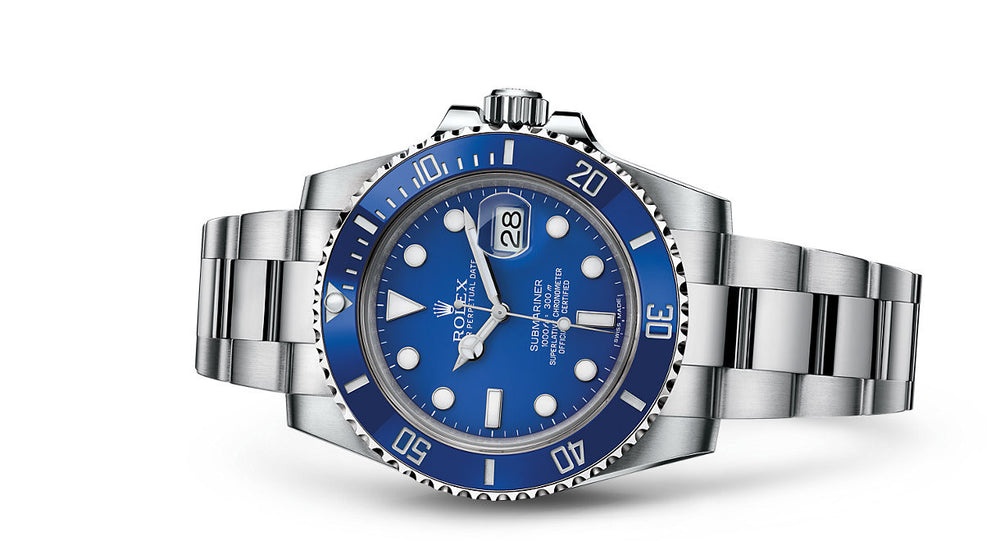 Rolex Submariner Date White Gold 40mm 