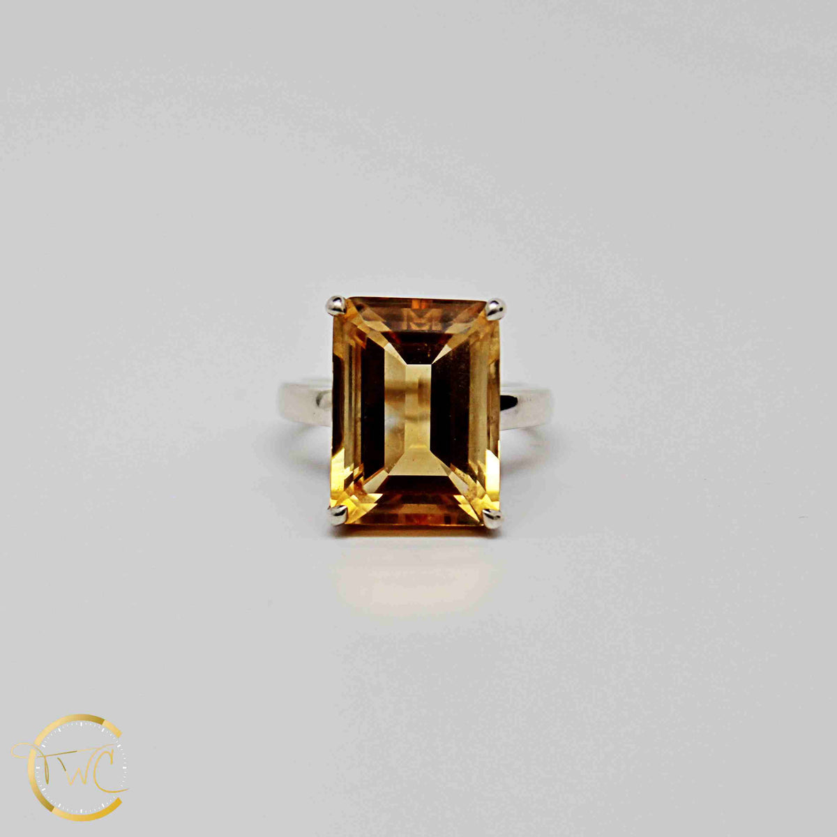 tiffany citrine cocktail ring