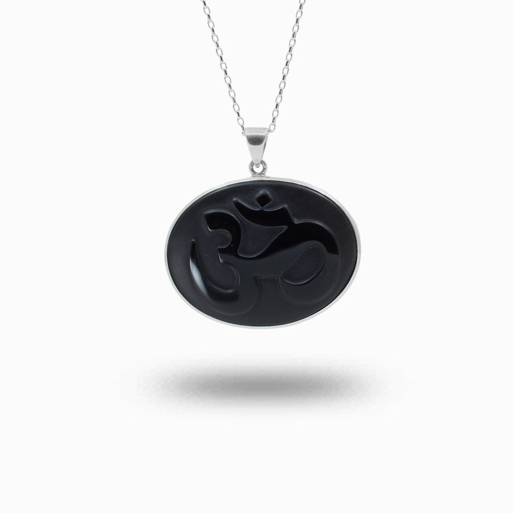 MAGMA NECKLACE  BLACK — G.BINSKY